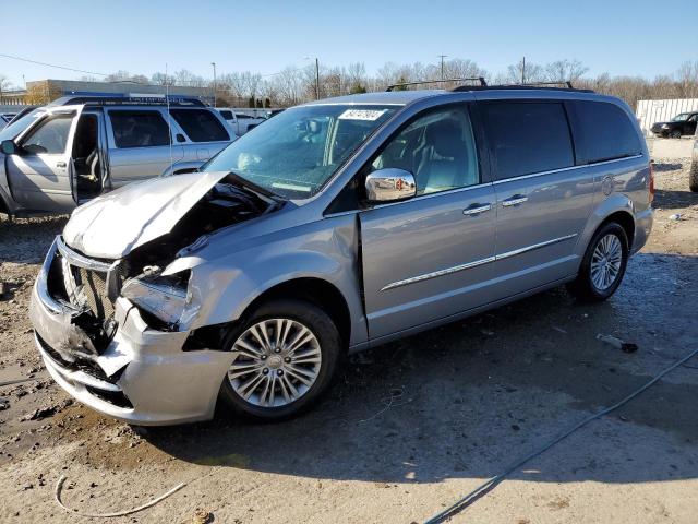 2C4RC1CG6FR583900 - 2015 CHRYSLER TOWN & COU TOURING L SILVER photo 1