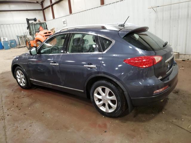 JN1AJ0HR9AM757903 - 2010 INFINITI EX35 BASE Կապույտ լուսանկար 2