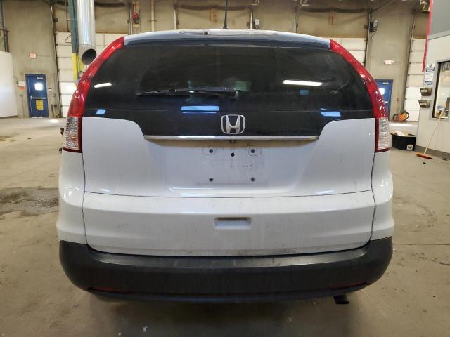 5J6RM4H53EL104243 - 2014 HONDA CR-V EX WHITE photo 6