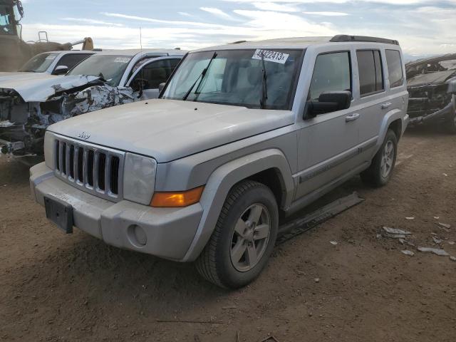 1J8HG48KX8C112478 - 2008 JEEP COMMANDER SPORT GRAY photo 1