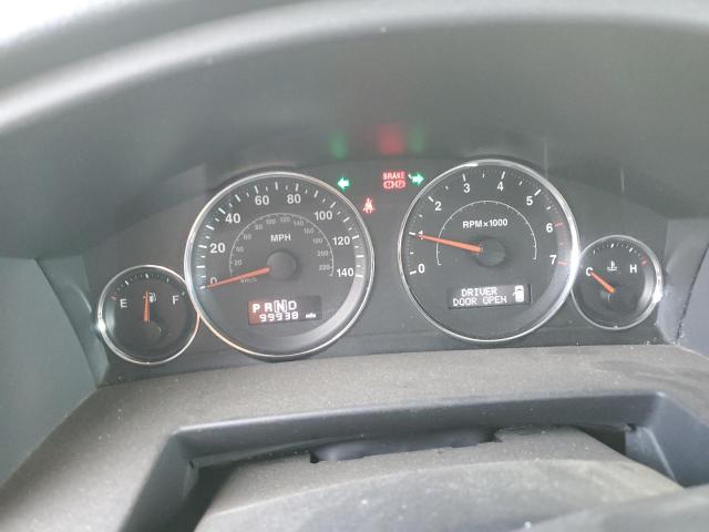 1J8HG48KX8C112478 - 2008 JEEP COMMANDER SPORT ნაცრისფერი ფოტო 9