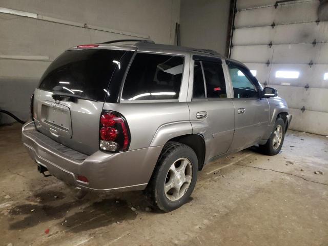 1GNDT13S782222344 - 2008 CHEVROLET TRAILBLAZE LS GRAY photo 3