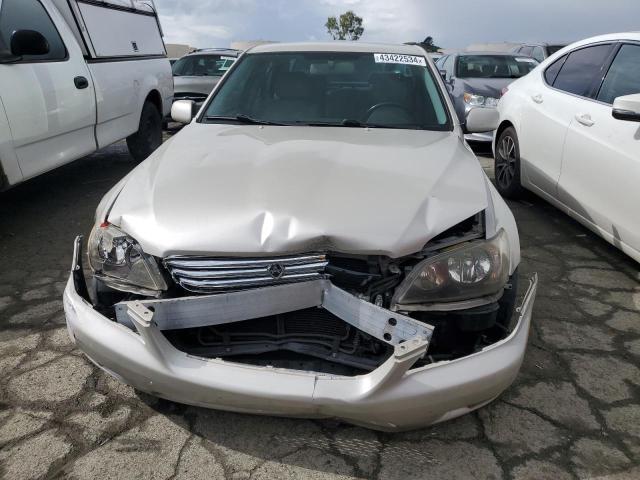 JTHBD192640093246 - 2004 LEXUS IS 300 SILVER photo 5