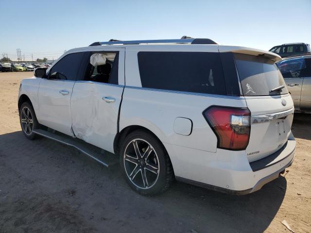 1FMJK2ATXLEA52015 - 2020 FORD EXPEDITION MAX LIMITED WHITE photo 2