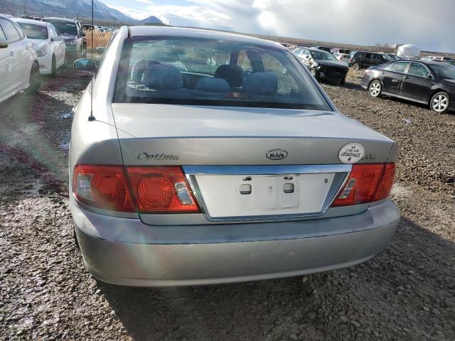 KNAGD128965459113 - 2006 KIA OPTIMA LX SILVER photo 6