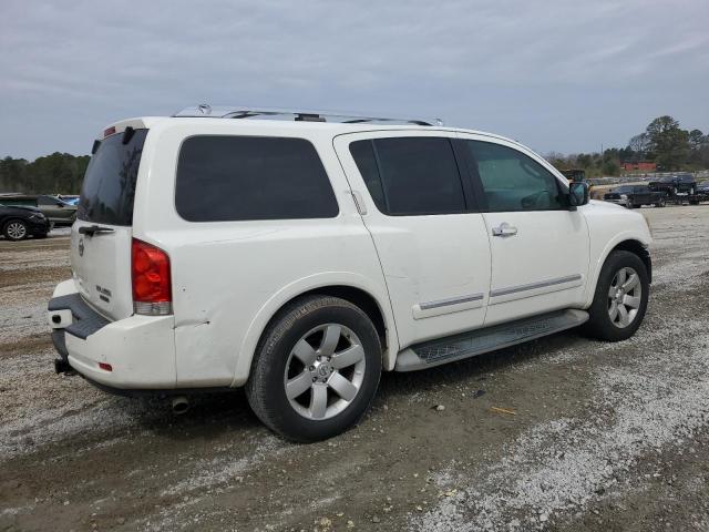 5N1BA0ND4AN604815 - 2010 NISSAN ARMADA SE WHITE photo 3