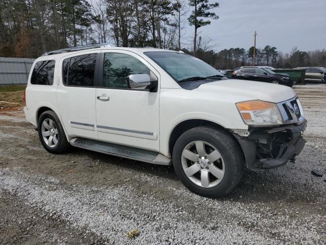 5N1BA0ND4AN604815 - 2010 NISSAN ARMADA SE WHITE photo 4