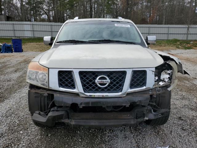 5N1BA0ND4AN604815 - 2010 NISSAN ARMADA SE WHITE photo 5