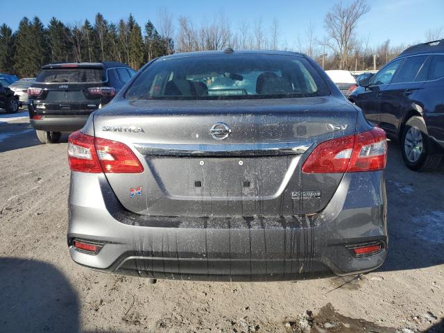 3N1AB7AP6KY452727 - 2019 NISSAN SENTRA S GRAY photo 6