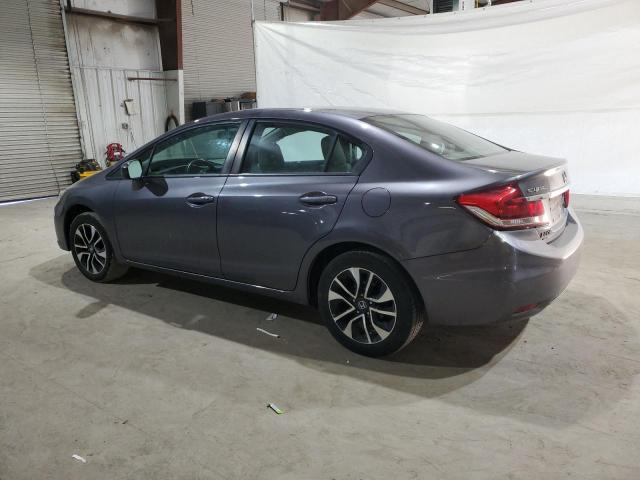 19XFB2F82FE285684 - 2015 HONDA CIVIC EX GRAY photo 2