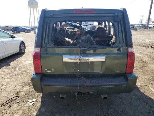 1J8HG58277C592144 - 2007 JEEP COMMANDER LIMITED GREEN photo 6