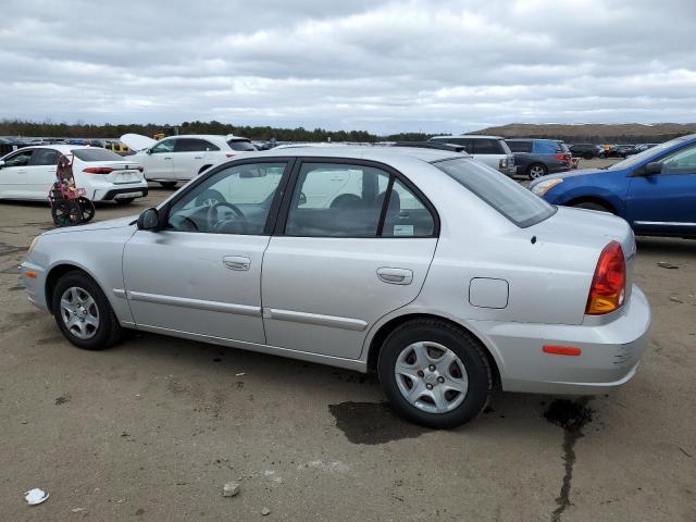 KMHCG45C43U461052 - 2003 HYUNDAI ACCENT GL SILVER photo 2