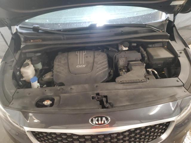 KNDMB5C13J6408424 - 2018 KIA SEDONA LX CHARCOAL photo 12