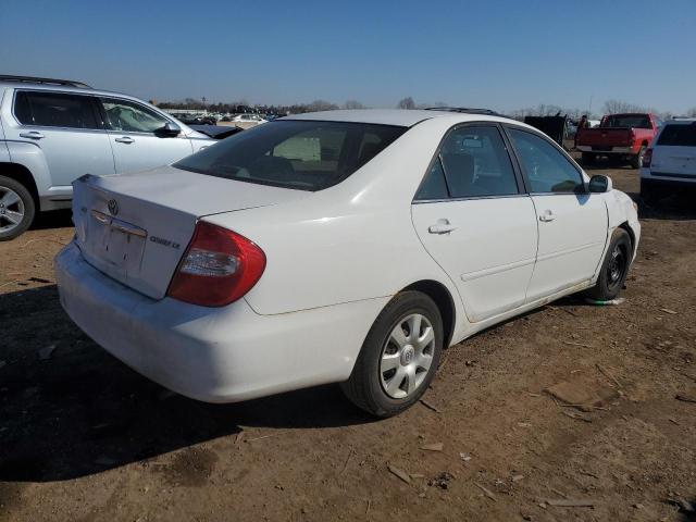 4T1BE32K72U080804 - 2002 TOYOTA CAMRY LE WHITE photo 3