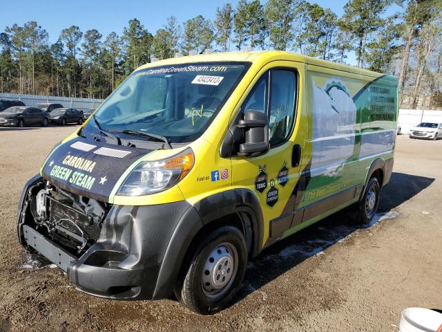 3C6TRVAG4KE505469 - 2019 RAM PROMASTER 1500 STANDARD YELLOW photo 1