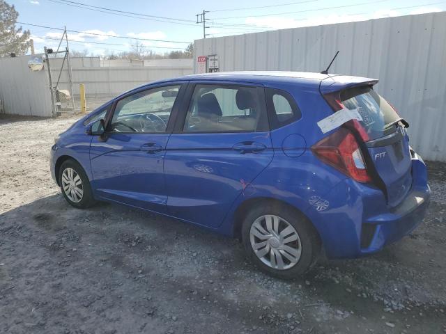 JHMGK5H54GX038241 - 2016 HONDA FIT LX BLUE photo 2