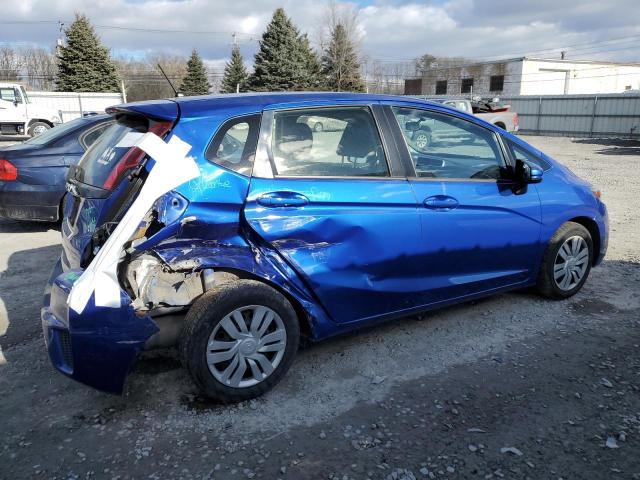 JHMGK5H54GX038241 - 2016 HONDA FIT LX BLUE photo 3