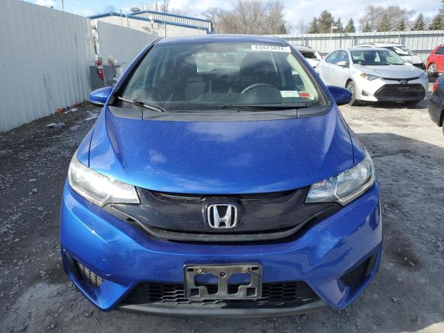 JHMGK5H54GX038241 - 2016 HONDA FIT LX BLUE photo 5