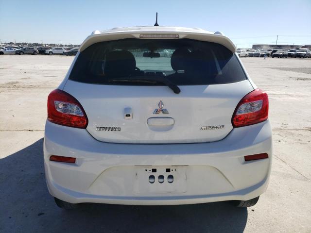 ML32A3HJ9KH008349 - 2019 MITSUBISHI MIRAGE ES WHITE photo 6