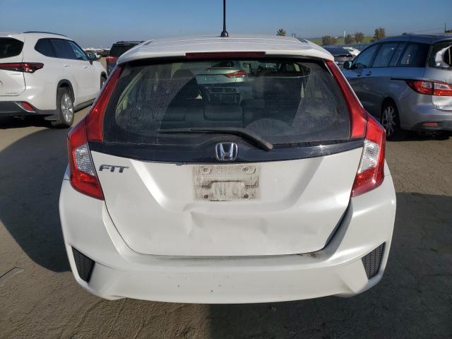 JHMGK5H58HS014863 - 2017 HONDA FIT LX WHITE photo 6