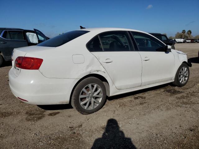 3VWDX7AJ8BM305644 - 2011 VOLKSWAGEN JETTA SE WHITE photo 3