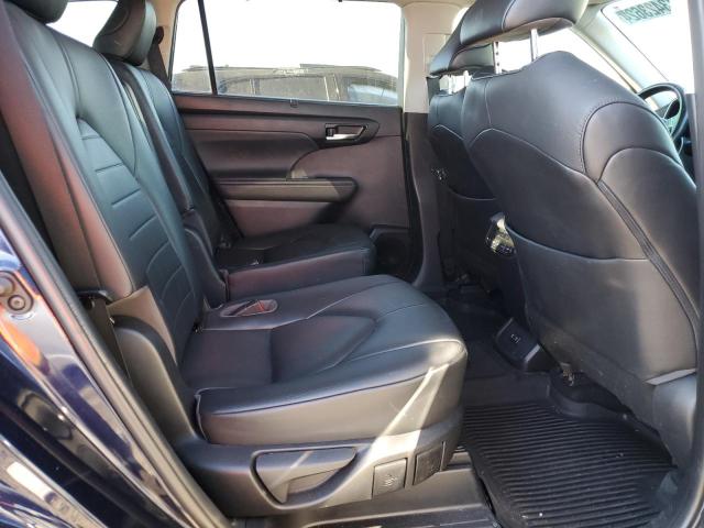 5TDGZRBHXLS515729 - 2020 TOYOTA HIGHLANDER XLE BLUE photo 10