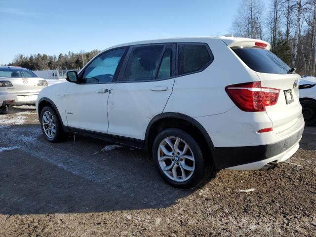 5UXWX5C57BL711740 - 2011 BMW X3 XDRIVE28I WHITE photo 2