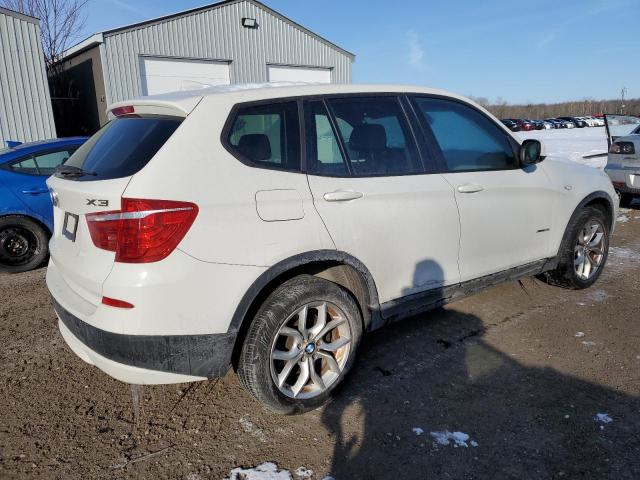 5UXWX5C57BL711740 - 2011 BMW X3 XDRIVE28I WHITE photo 3