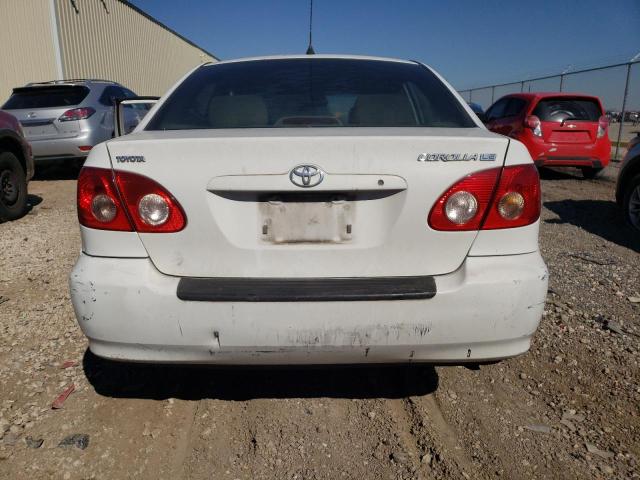 1NXBR30E75Z550948 - 2005 TOYOTA COROLLA CE WHITE photo 6