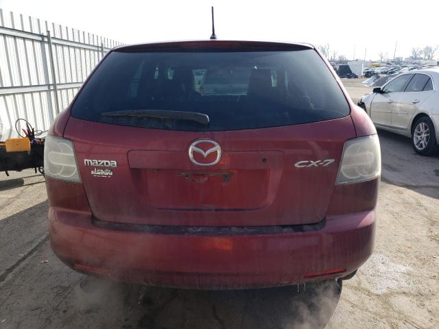 JM3ER293X80190820 - 2008 MAZDA CX-7 RED photo 6