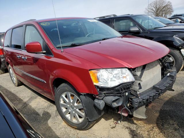 2C4RC1BG2FR546537 - 2015 CHRYSLER TOWN & COU TOURING RED photo 4