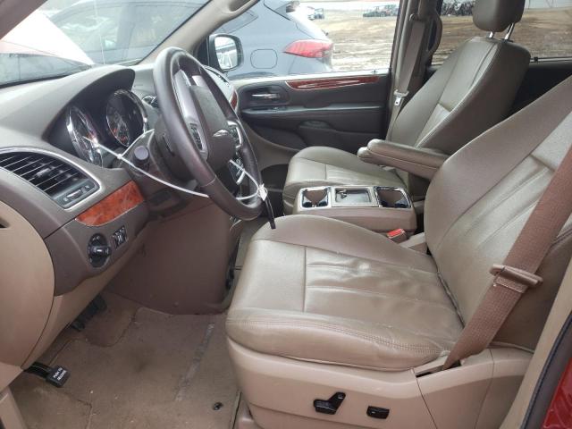 2C4RC1BG2FR546537 - 2015 CHRYSLER TOWN & COU TOURING RED photo 7