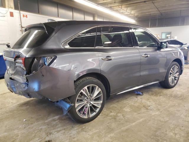 5FRYD4H5XHB010965 - 2017 ACURA MDX TECHNOLOGY GRAY photo 3