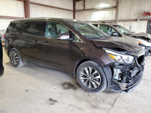 KNDMC5C17G6170888 - 2016 KIA SEDONA EX GRAY photo 4