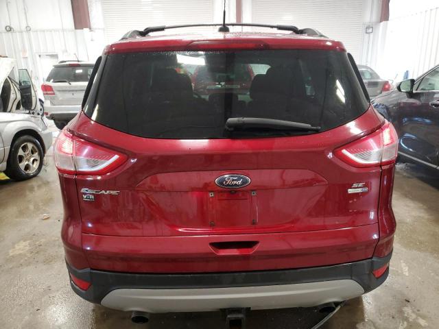 1FMCU9G90GUC69902 - 2016 FORD ESCAPE SE RED photo 6