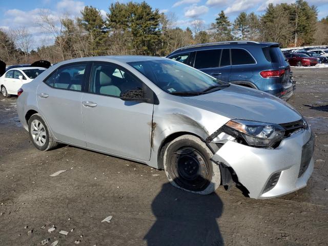 2T1BURHE3GC663998 - 2016 TOYOTA COROLLA L SILVER photo 4