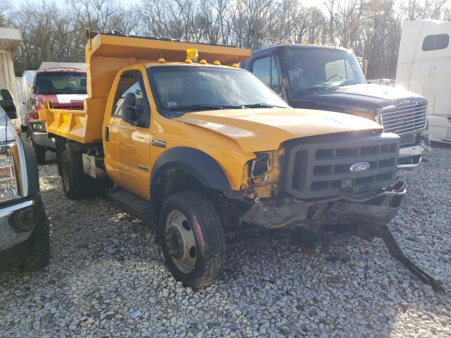 1FDXF47P36EB24214 - 2006 FORD F450 SUPER DUTY YELLOW photo 4