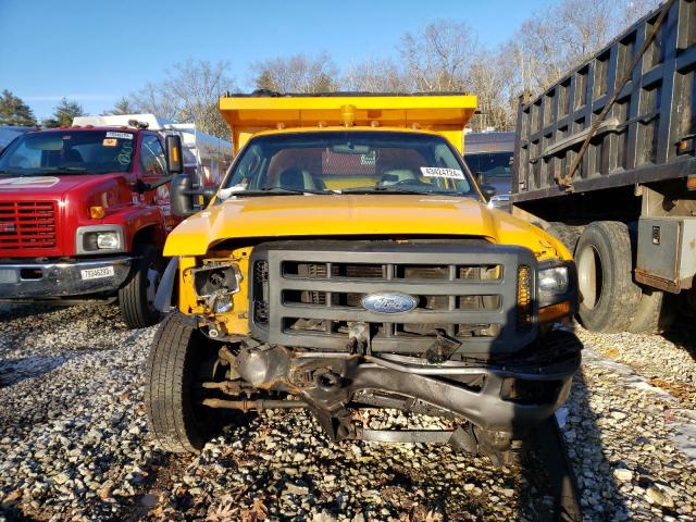 1FDXF47P36EB24214 - 2006 FORD F450 SUPER DUTY YELLOW photo 5