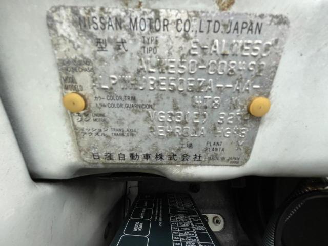 ALWE50008492 - 1997 NISSAN OTHER TWO TONE photo 10