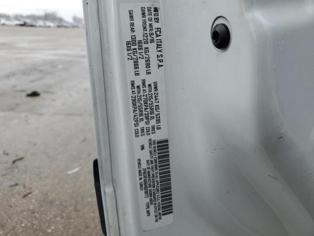 ZFBERFAB6H6E18172 - 2017 RAM PROMASTER WHITE photo 13