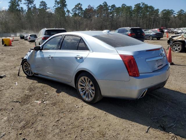 1G6AR5SS6H0187474 - 2017 CADILLAC CTS LUXURY SILVER photo 2