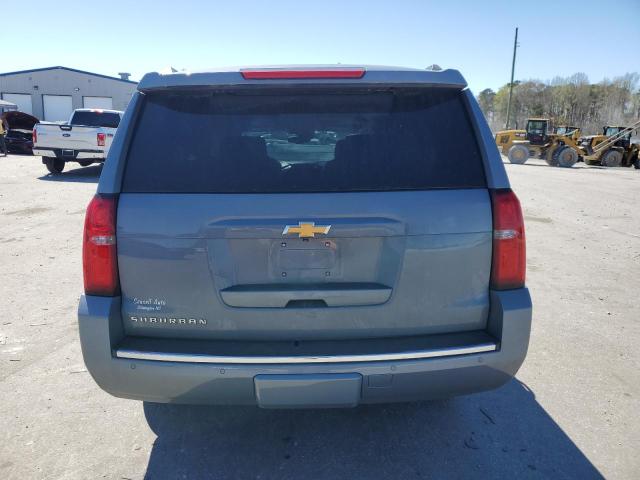 1GNSKKKC5FR647222 - 2015 CHEVROLET SUBURBAN K1500 LTZ BLUE photo 6