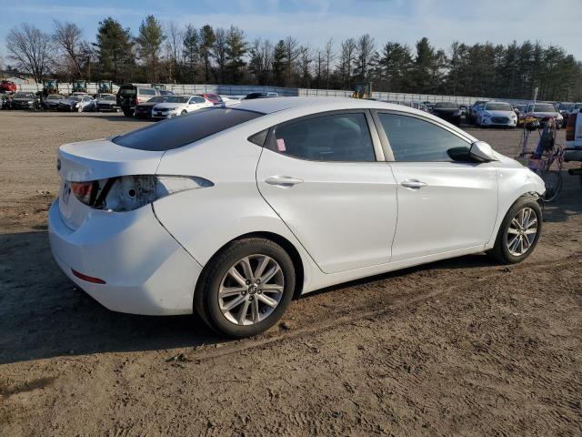 5NPDH4AE2GH687538 - 2016 HYUNDAI ELANTRA SE WHITE photo 3