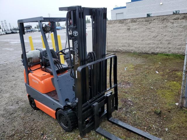 69513 - 2010 TOYOTA FORKLIFT برتقالي صورة 1