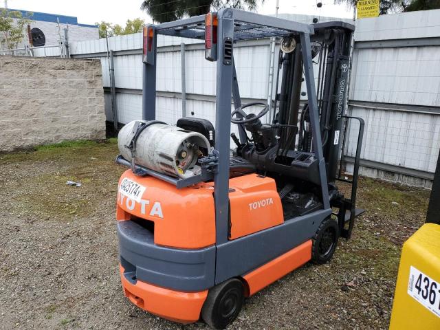 69513 - 2010 TOYOTA FORKLIFT برتقالي صورة 4