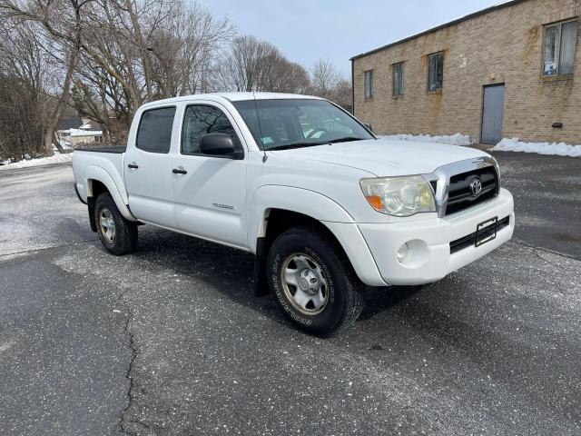 5TELU42N78Z582448 - 2008 TOYOTA TACOMA DOUBLE CAB 白色 照片 1