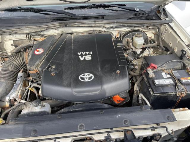 5TELU42N78Z582448 - 2008 TOYOTA TACOMA DOUBLE CAB 白色 照片 7