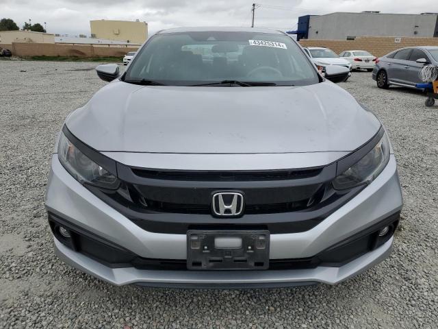 2HGFC2F88KH537922 - 2019 HONDA CIVIC SPORT SILVER photo 5