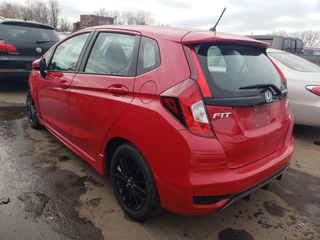 3HGGK5H62LM725116 - 2020 HONDA FIT SPORT RED photo 2