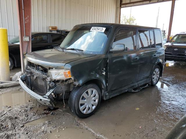 JTLKT324654028570 - 2005 TOYOTA SCION XB BLACK photo 1